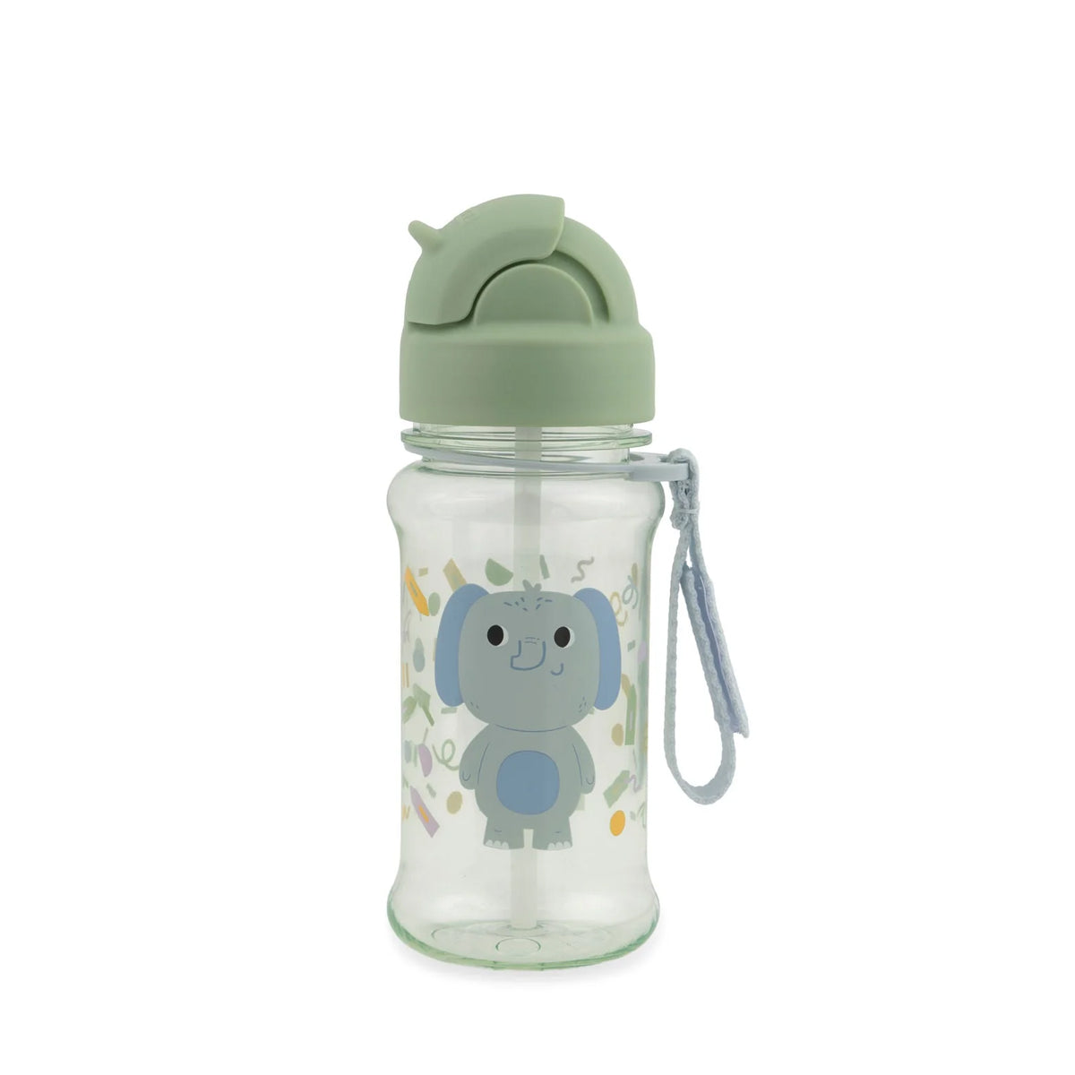 Skip Hop Besties Squad Tritan Renew Straw Bottle - Elephant