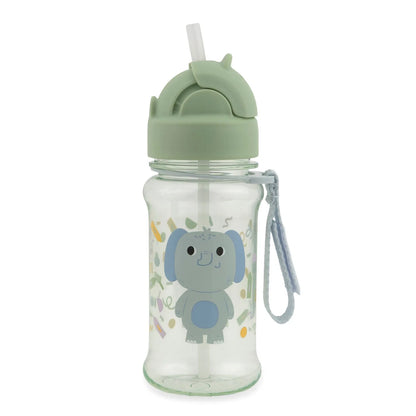 Skip Hop Besties Squad Tritan Renew Straw Bottle - Elephant
