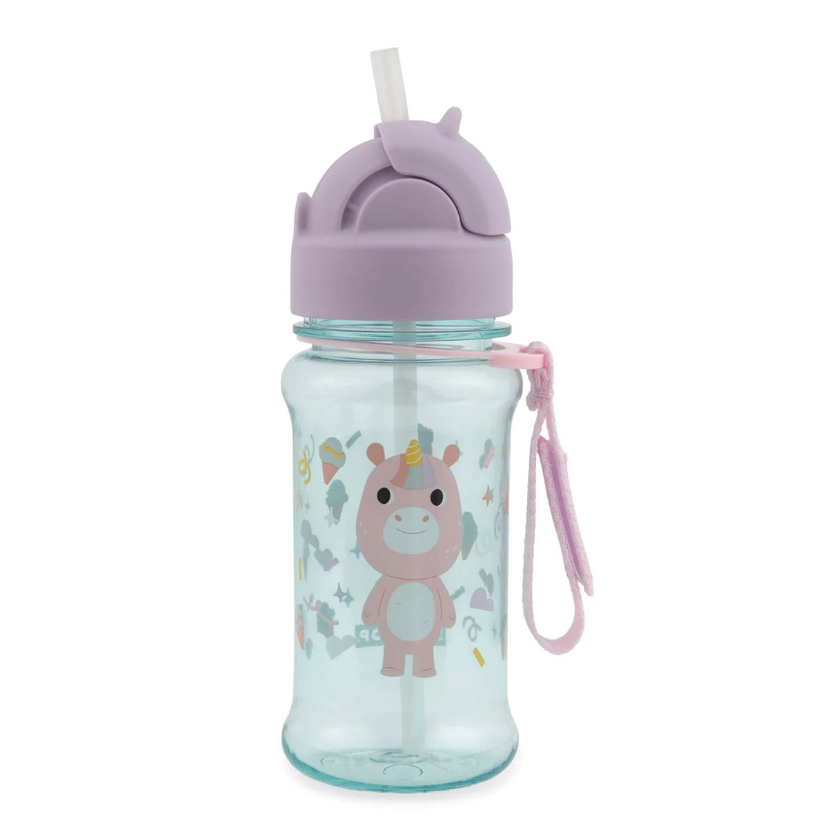 Skip Hop Besties Squad Tritan Renew Straw Bottle - Unicorn