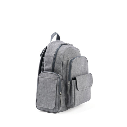 Skip Hop Luna Nappy Bag Backpack - Heather Grey