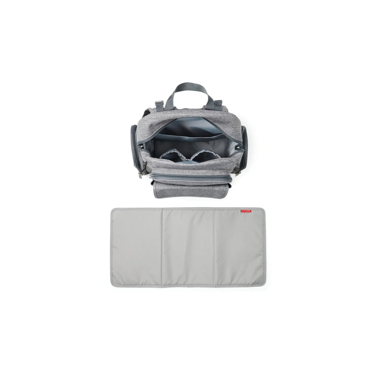 Skip Hop Luna Nappy Bag Backpack - Heather Grey