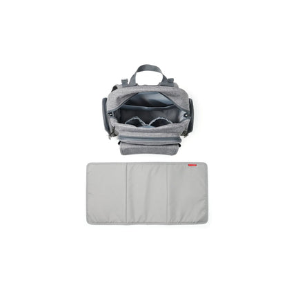 Skip Hop Luna Nappy Bag Backpack - Heather Grey