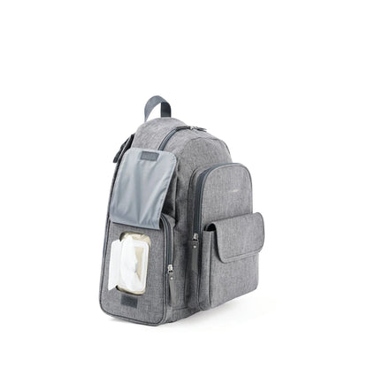 Skip Hop Luna Nappy Bag Backpack - Heather Grey