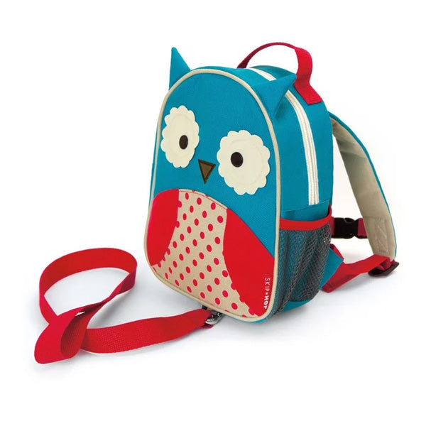 Skip Hop Mini Backpack With Safety Harness - Owl