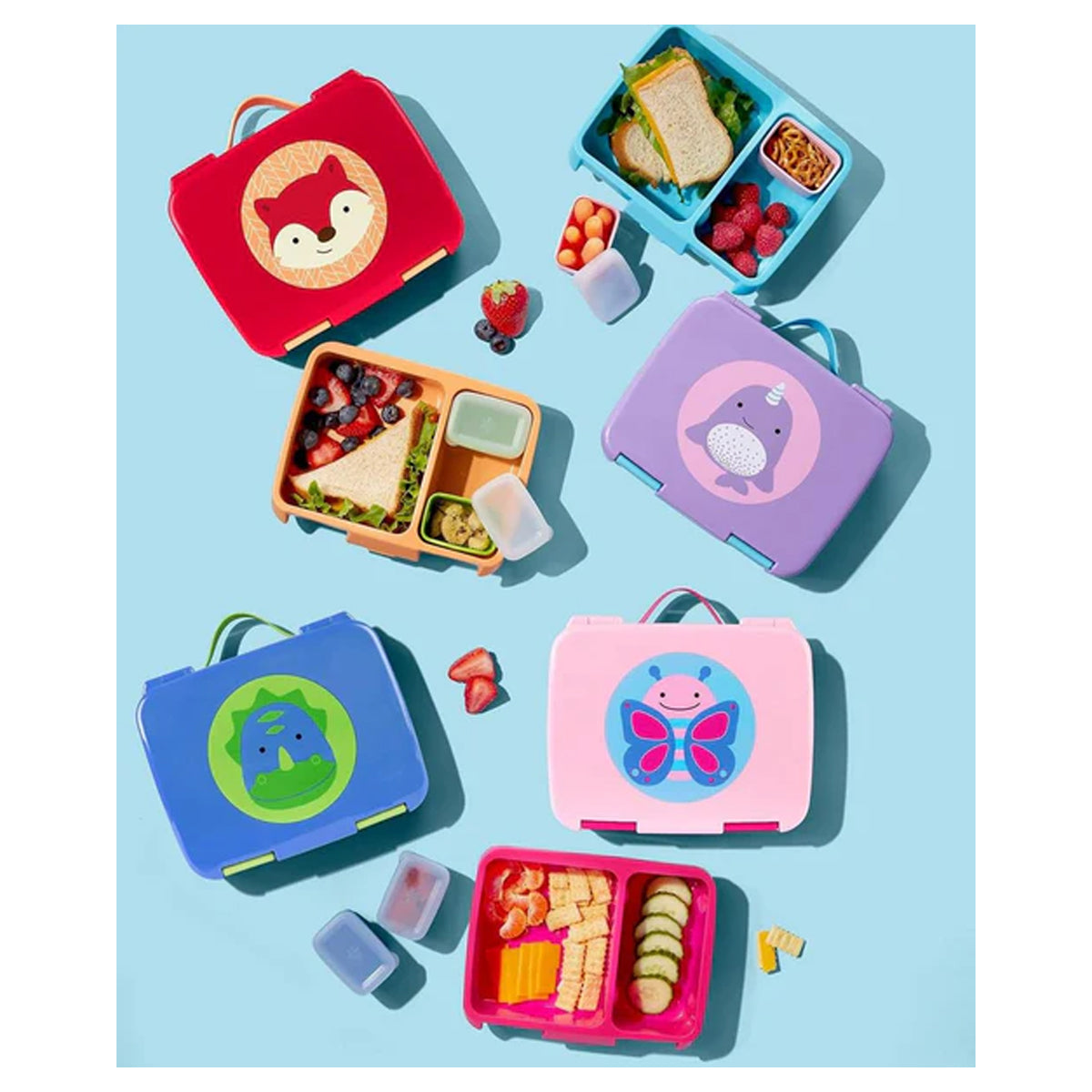Skip Hop Spark Style Bento Lunch Box - Train