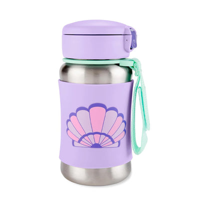 Skip Hop Spark Style Stainless Steel Water Bottle - Seashell