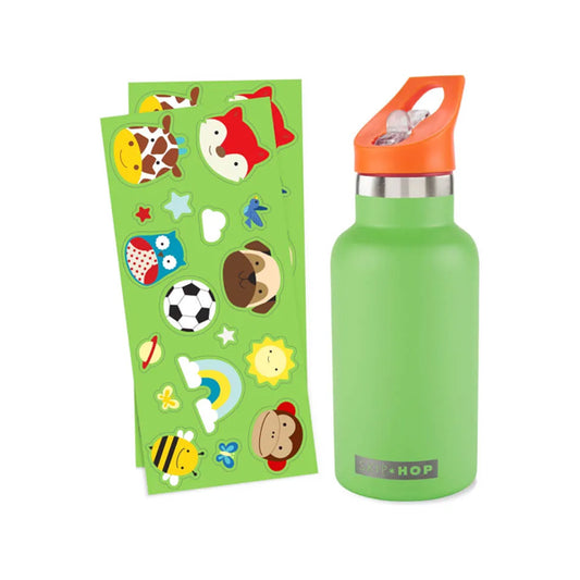 Skip Hop Stainless Canteen Bottle - Green