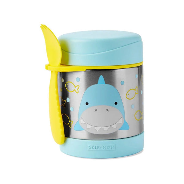 Skip Hop Zoo Insulated Little Kid Food Jar - Shark