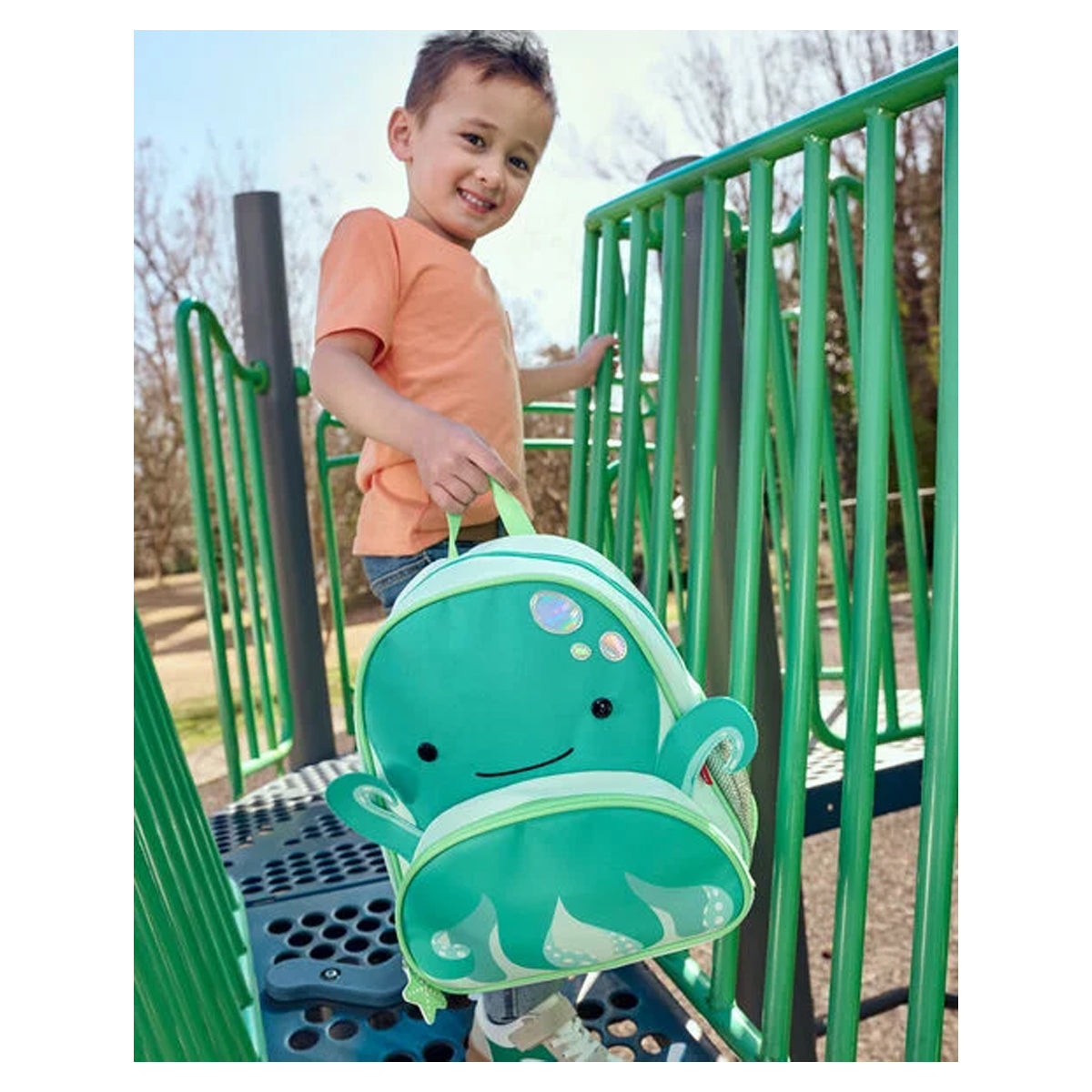 Skip Hop Zoo Little Kid Backpack - Octopus Skip Hop Zoo Little Kid Backpack - Octopus