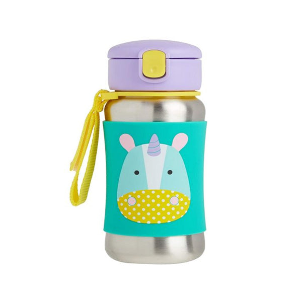 Skip Hop Zoo Stainless Steel Water Bottle - Unicorn