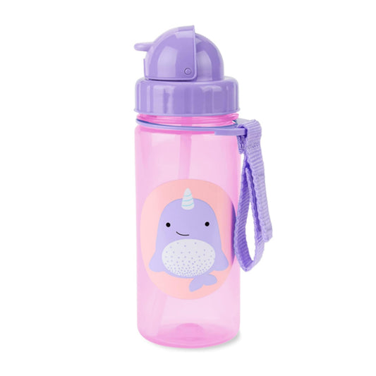 Skip Hop Zoo Straw Bottle - Narwhal