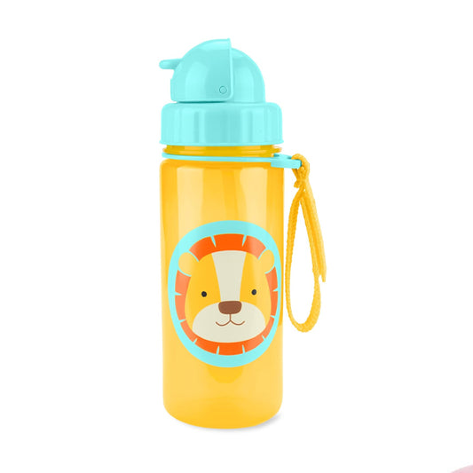 Skip Hop Zoo Straw Water Bottle - Lion