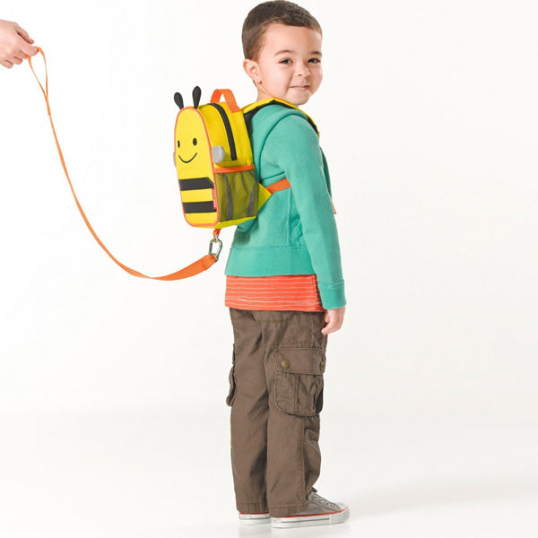 Skip Hop Mini Backpack With Safety Harness - Bee