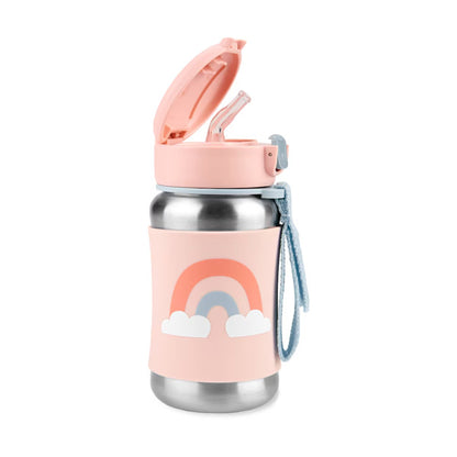Skip Hop Spark Style Stainless Steel Water Bottle - Rainbow