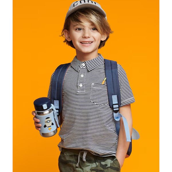 Skip Hop Spark Style Stainless Steel Water Bottle - Rocket