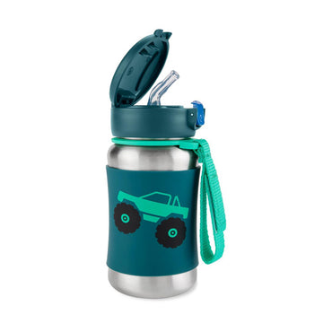 Skip Hop Spark Style Stainless Steel Water Bottle - Truck