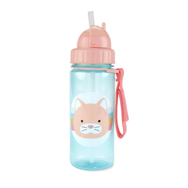 Skip Hop Straw Bottle - Cat