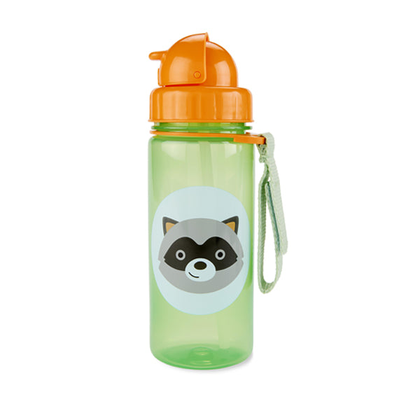 Skip Hop Straw Bottle - Raccoon