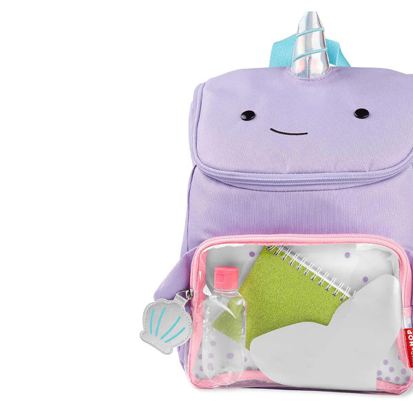 Skip Hop Zoo Big Kid Backpack - Narwhal