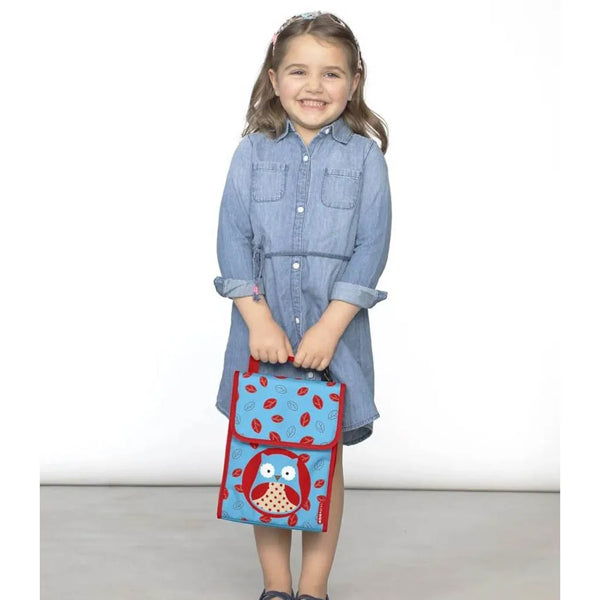Skip Hop Zoo Insulated Kids Lunch Bag - Owl