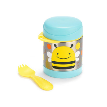 Skip Hop Zoo Insulated Little Kid Food Jar - Bee