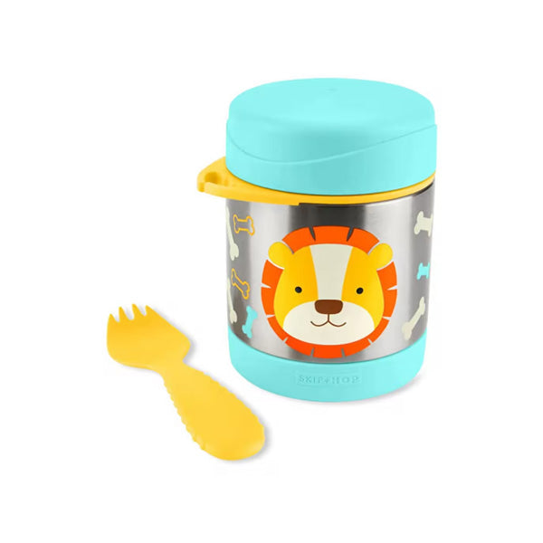 Skip Hop Zoo Insulated Little Kid Food Jar - Lion
