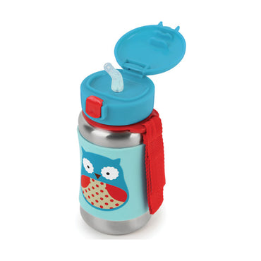 Skip Hop Zoo Stainless Steel Water Bottle - Owl