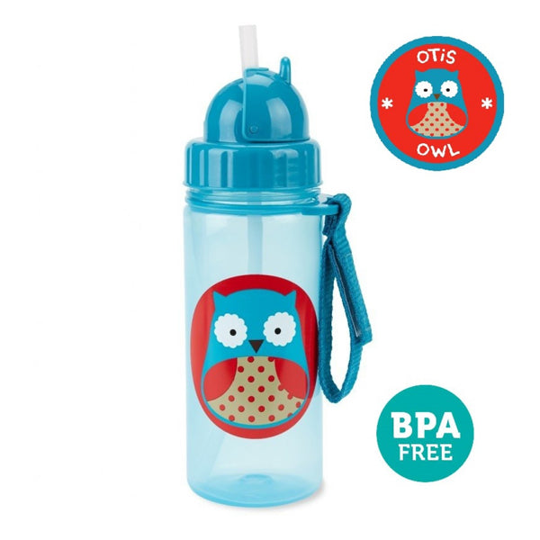Skip Hop Zoo Straw Bottle - Owl