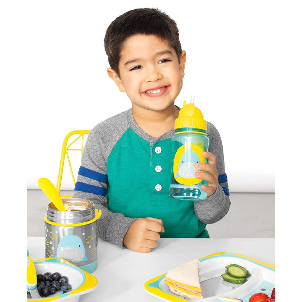 Skip Hop Zoo Straw Bottle - Shark