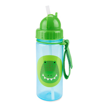 Skip Hop Zoo Straw Water Bottle - Crocodile