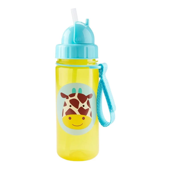 Skip Hop Zoo Straw Water Bottle - Giraffe