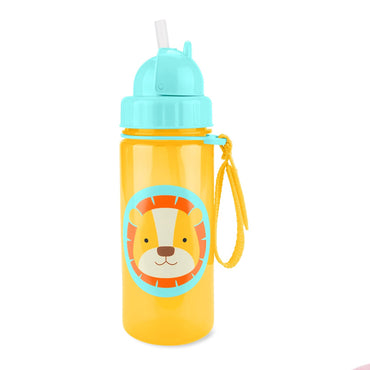 Skip Hop Zoo Straw Water Bottle - Lion