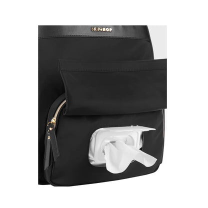Skip Hop Envi Luxe Diaper Backpack - Black