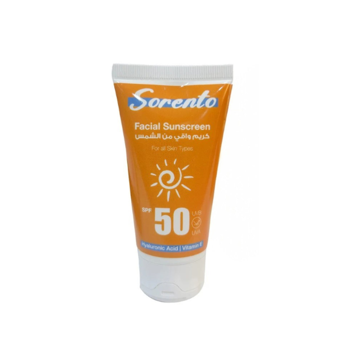 Sorento Facial Sunscreen Spf50 Cream 50ml