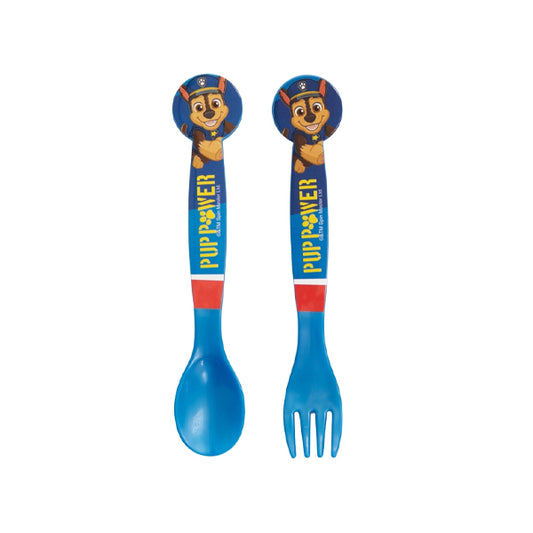 Stor 2 Pcs Pp Cutlery Set In Polybag Paw Patrol Pup Power