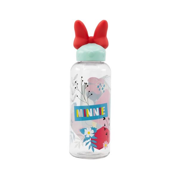 Stor 3d Ecozen Figurine Bottle Minnie Mouse Being More Minnie 560ml