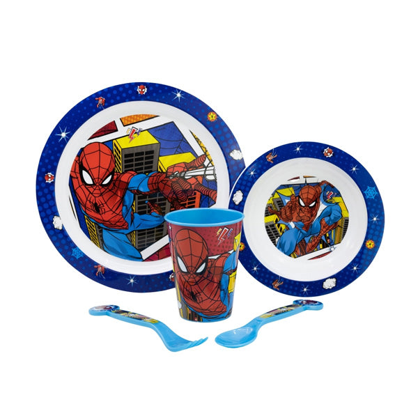 Stor 5 Pcs Kids Micro Set Spiderman Midnight Flyer