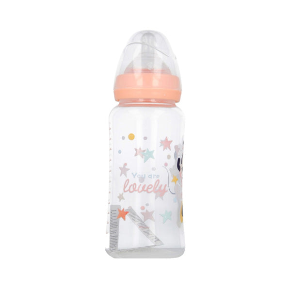 Stor Baby Wideneck Bottle Silicone Teat 3 Positions Minnie Indigo Dreams 360ml