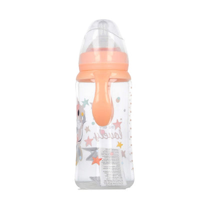 Stor Baby Wideneck Bottle Silicone Teat 3 Positions With Handles Minnie Indigo Dreams 360ml