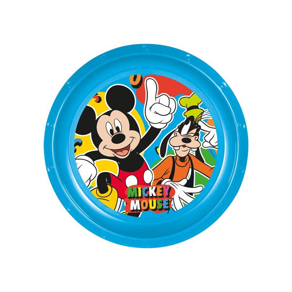 Stor Easy Pp Plate Mickey Cool Summer