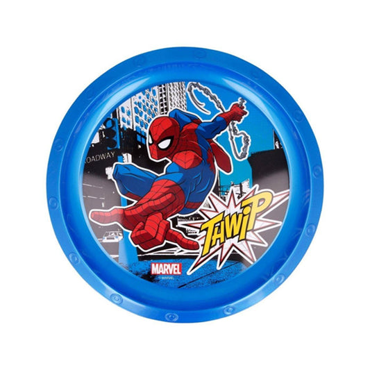 Stor Easy Pp Plate Spiderman Streets