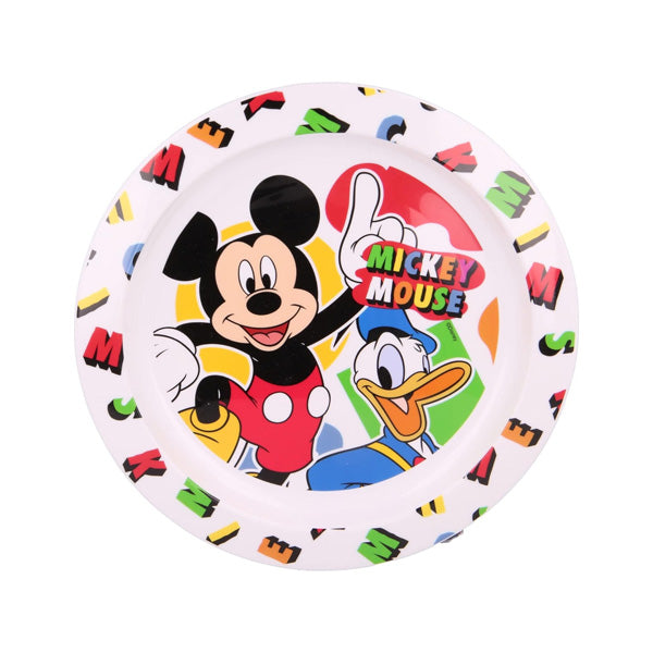 Stor Kids Micro Plate Mickey Cool Summer