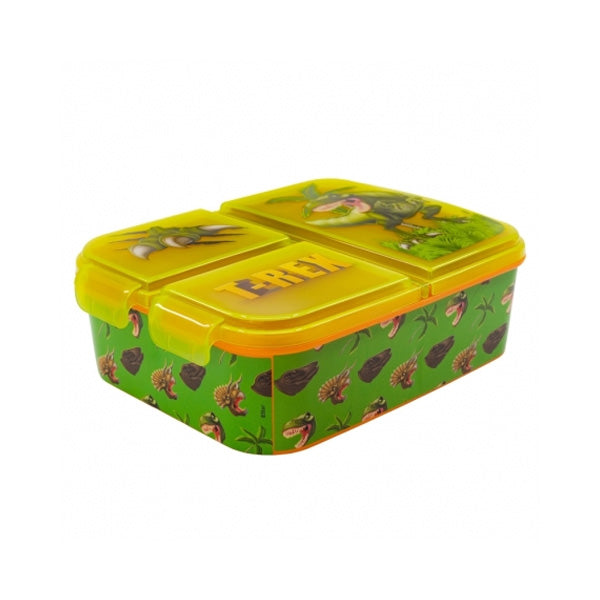 Stor Multi Compartment Sandwich Box Dinosaur