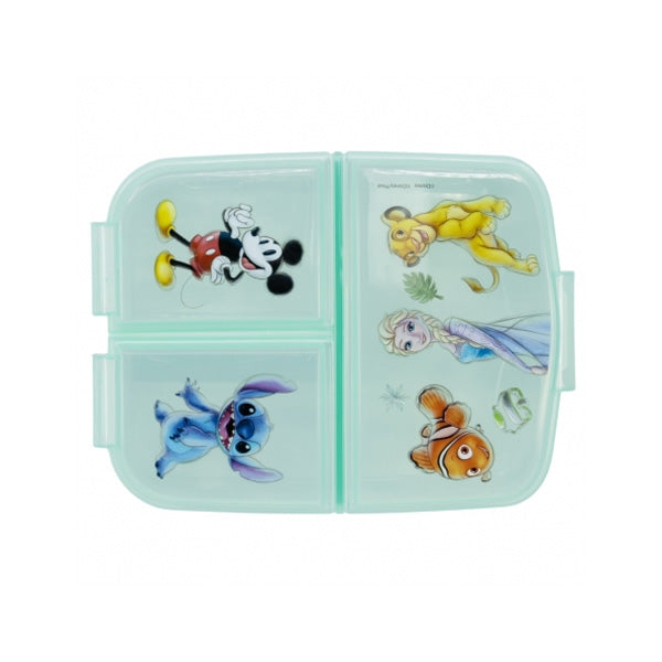 Stor Multi Compartment Sandwich Box Disney 100