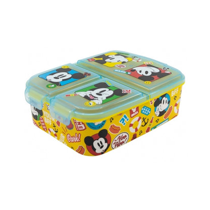 Stor Multi Compartment Sandwich Box Mickey Mouse Fun-tastic