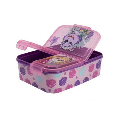 Stor Multi Compartment Sandwich Box Paw Patrol Girl Sketch Essence