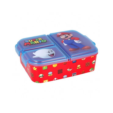 Stor Multi Compartment Sandwich Box Super Mario Box