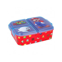 Load image into Gallery viewer, Stor Multi Compartment Sandwich Box Super Mario Box