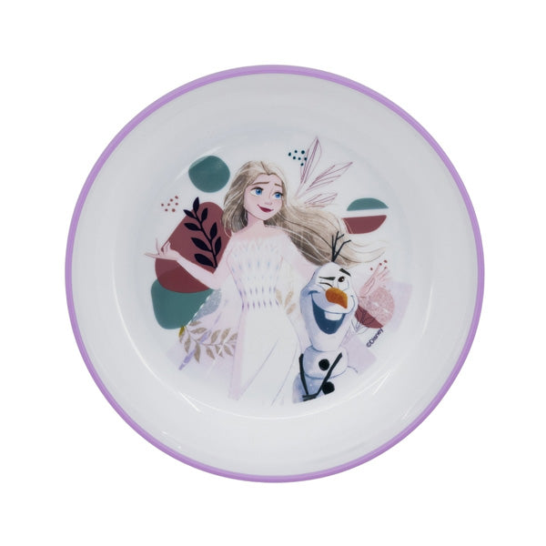 Stor Non Slip Bicolor Premium Bowl Frozen Trust The Journey