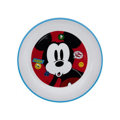 Stor Non Slip Bicolor Premium Bowl Mickey Mouse Fun-tastic